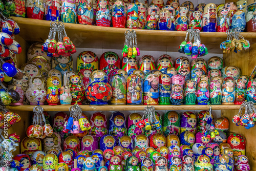 Matryoshka doll souvenirs © Jaroslav Moravcik