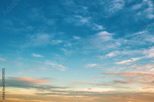 sky and clouds