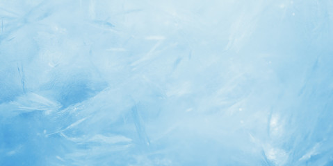 blue frozen texture of ice