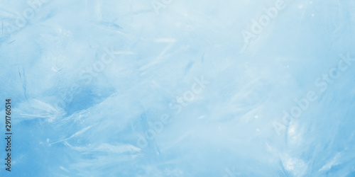 blue frozen texture of ice