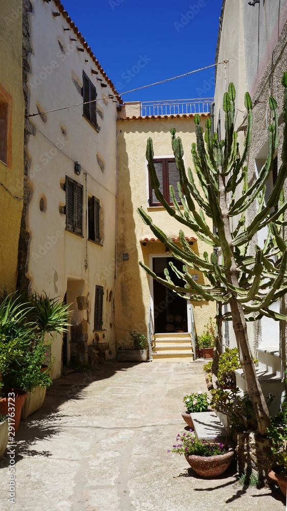 Village de Castelsardo, Sardaigne, Italie