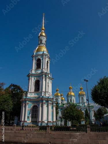St. Petersburg, the temple on the Hook Channel.