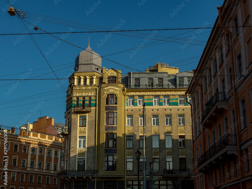 St. Petersburg, a beautiful building.