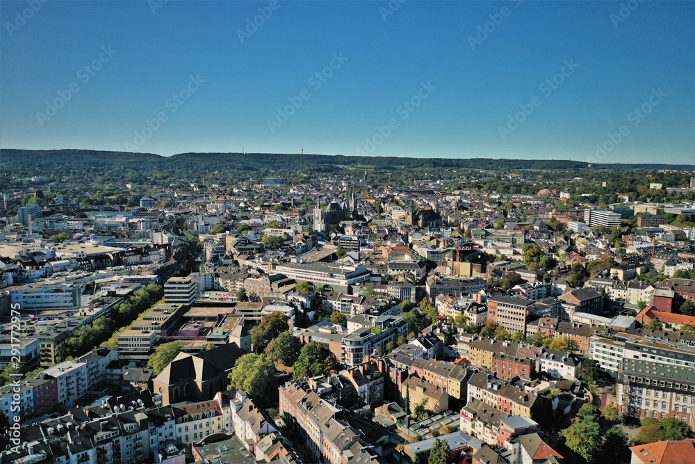 Aachen Panorama Luftaufnahmen