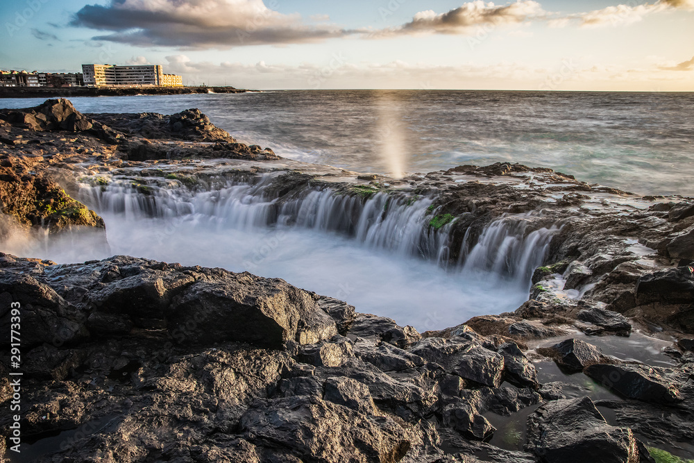 Obraz premium El Bufadero, Gran Canaria