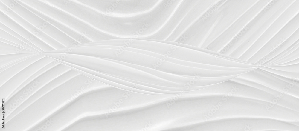 White background 3 d with elements of waves in a fantastic abstract design, the texture of the lines in a modern style for wallpaper. Light gray template for wedding ceremony or business presentation. White background 3 d with elements of waves in a fantastic abstract design, the texture of the lines in a modern style for wallpaper. Light gray template for wedding ceremony or business presentation.