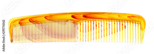 Foto comb on white