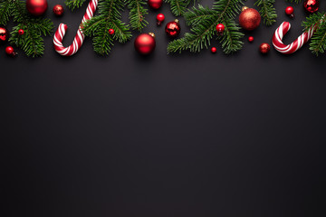 Black Christmas border