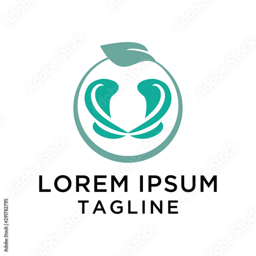 Pelvic Nature Logo Design Template