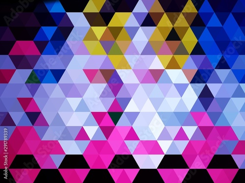 abstract background with geomtric pattern of triangles