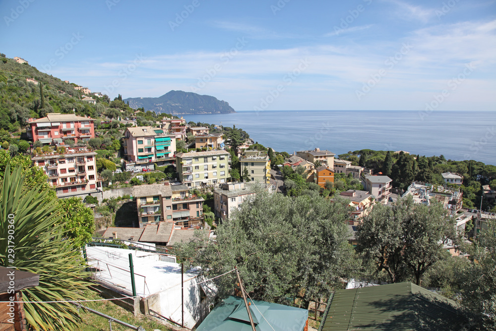 Italy. Cinque Terre. Bogliasco. City view Italy. Cinque Terre. Bogliasco. City view