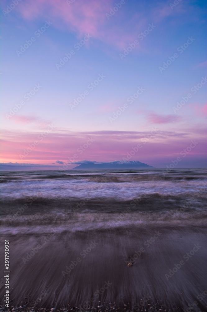 Obraz premium sunset over the sea