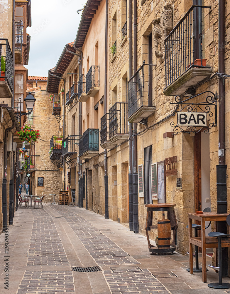 Old town of La Guardia, Spain