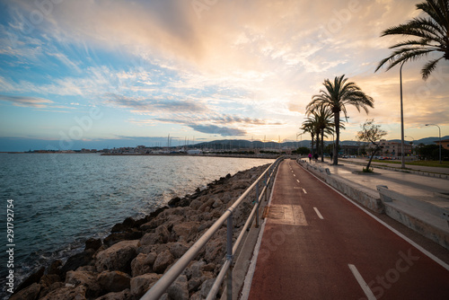 Sunset bike lane