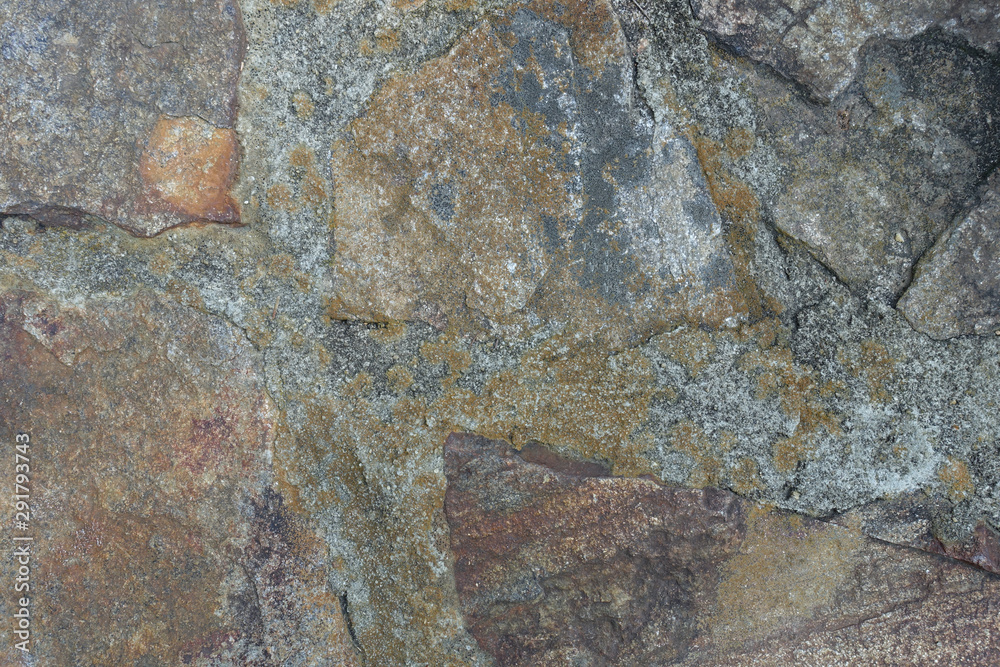 Gray and Brown Mixed Stone Background Gray and Brown Mixed Stone Background
