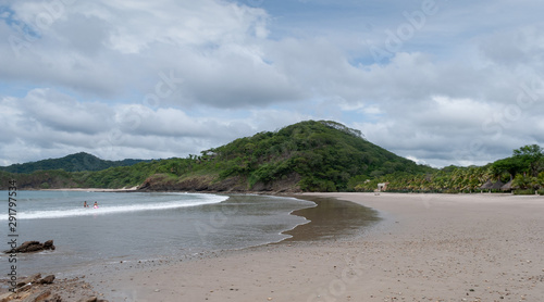 Hermosa bahía del pacífico sur de Nicaragua