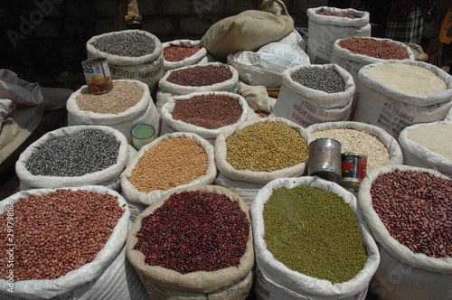 spices  and food in the market © Steve