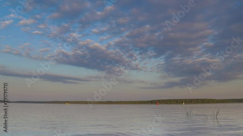 Time Lapse Clouds and River