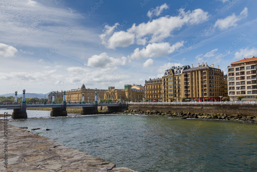 Fototapeta premium San Sebastian, Paesi Baschi, Spagna