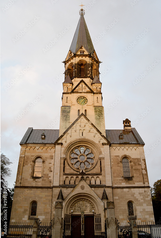 Basilica of St John the Baptist, Roman Catholic cathedral, Neu-kolln, Berlin, catholic  cathedral of German armed forces