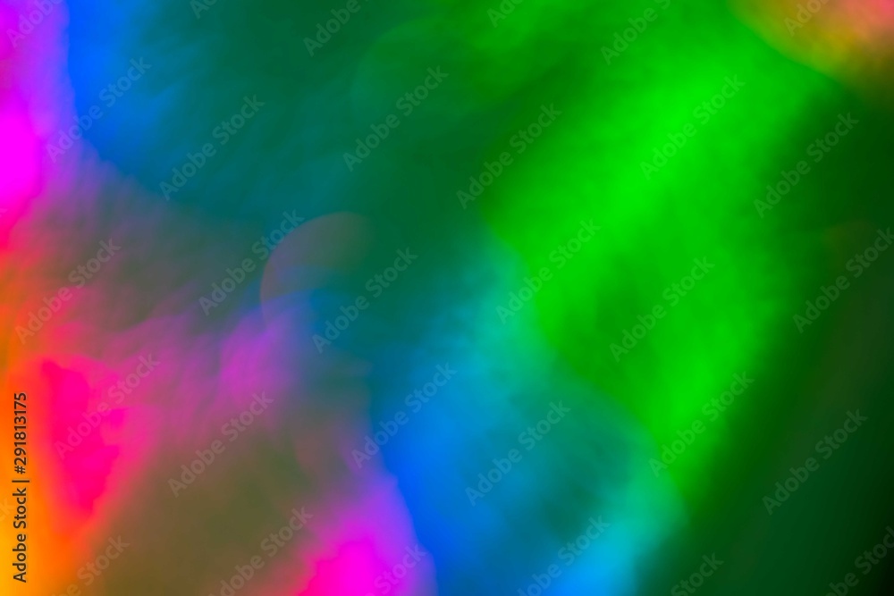 Neon lights abstract background.