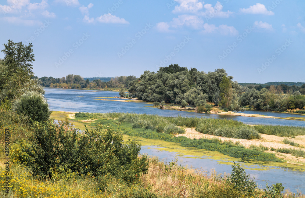 Loire river near Blois, France.