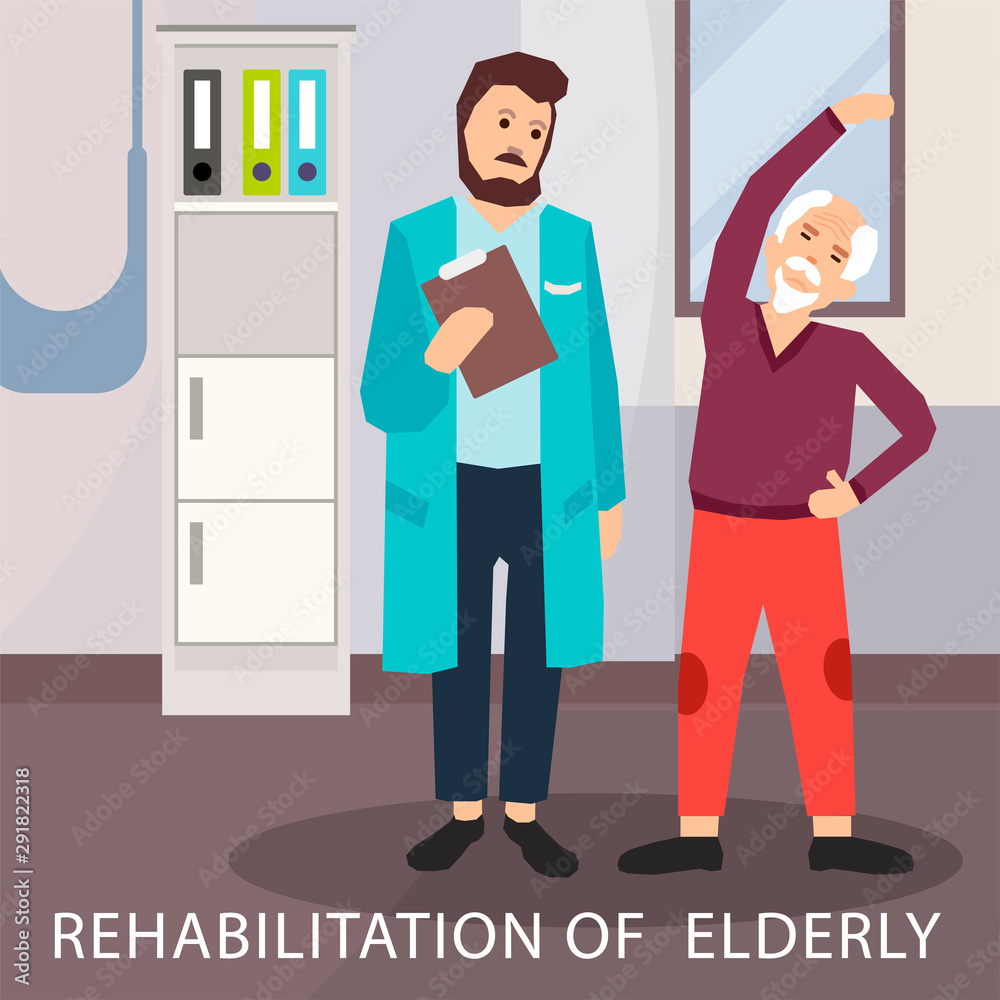Rehabilitation Program for Elderly Advertising
