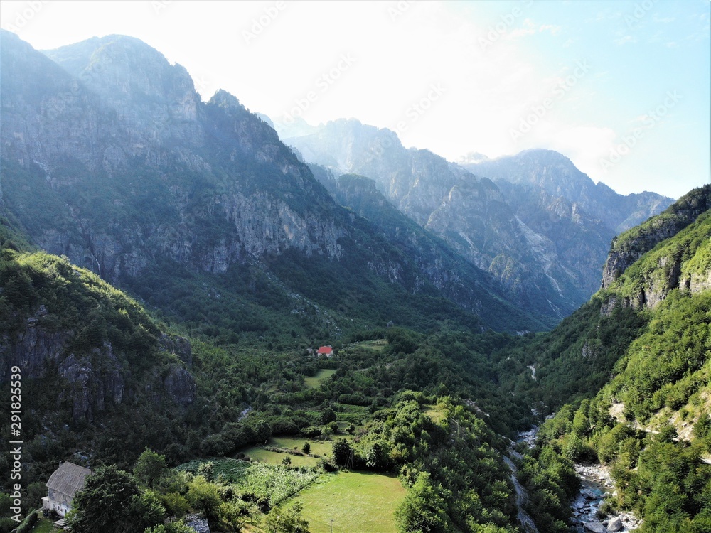 Albania, Albanian Alps, Theth