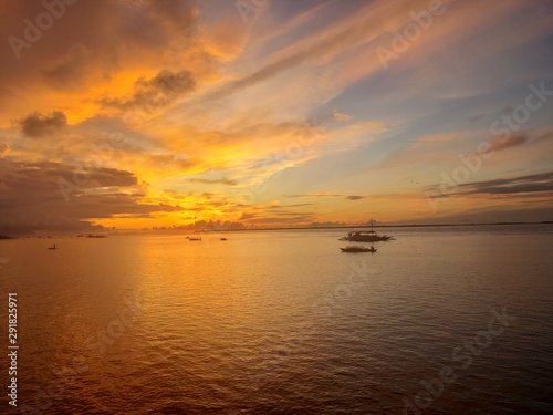 sunset on sea © anibal