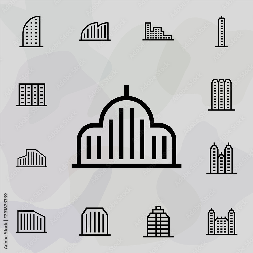 Mosque,Building icon. Universal set of building for website design and development, app development