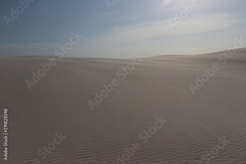 Desert dunes and sand