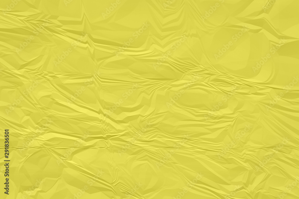 crumpled yellow paper background close up crumpled yellow paper background close up