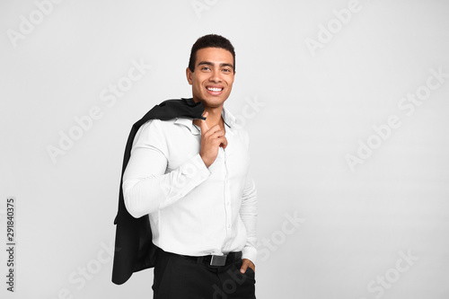 Handsome African-American b...