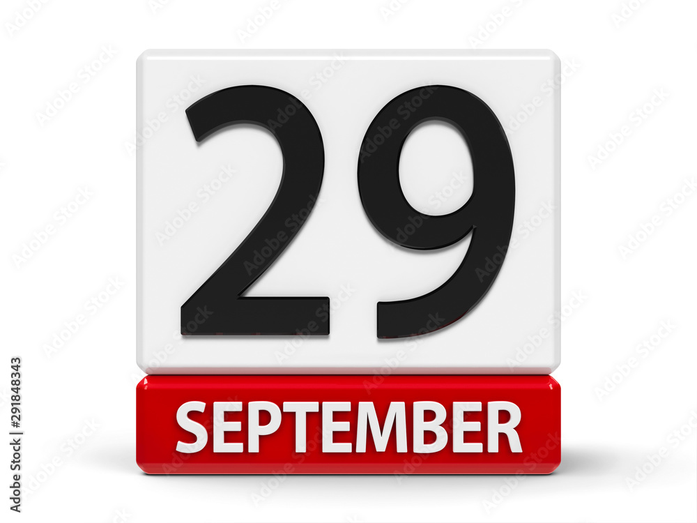 Cubes calendar 29th September Cubes calendar 29th September