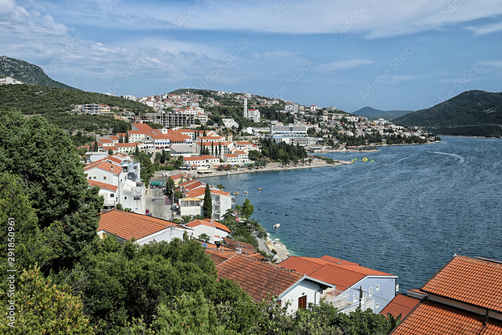 City of Neum by the Adriatic sea