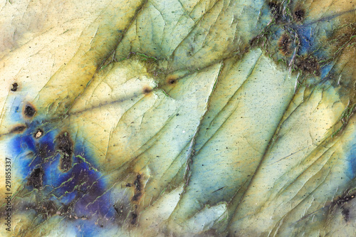 Natural Background of Labradorite Mineral photo