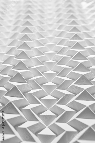 Macro photo of crumpled or embossed white paper. Creative pattern for your layout.