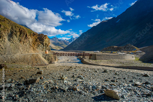 landscape in spiti valley india