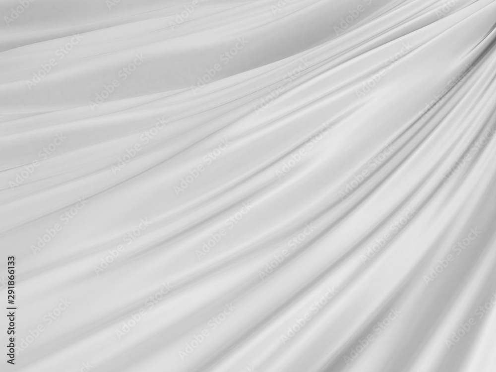 Abstract white background with waves Abstract white background with waves