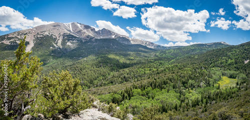 Vászonkép Wheeler Peak at Great Basin National Park, Baker, Nevada, USA
