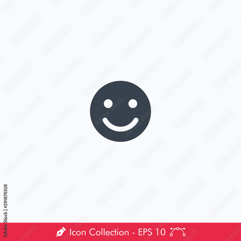Fototapeta premium Emoticon or Emoji Icon / Vector