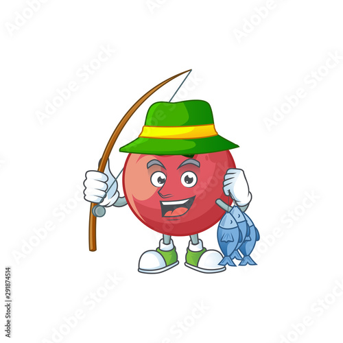 Fishing velvet apple fruit for healthy juice