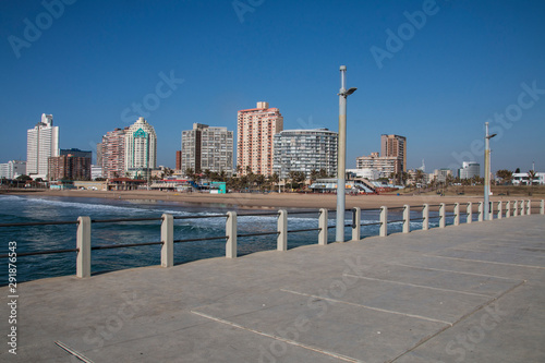 View of Durban Beachfront from Pier