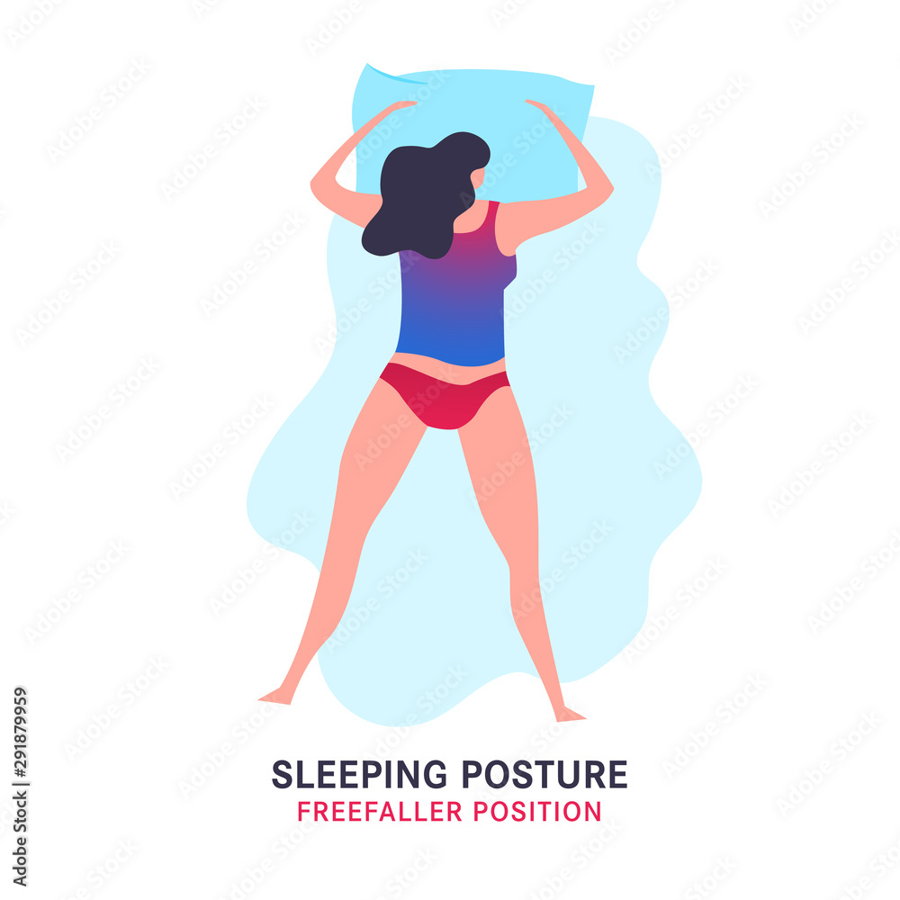 Sleeping position image