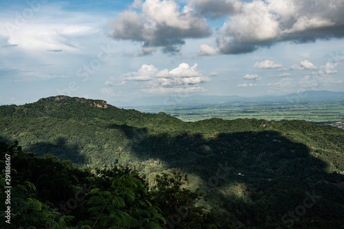 Mountain view when viewed from the KM 12 view point photo