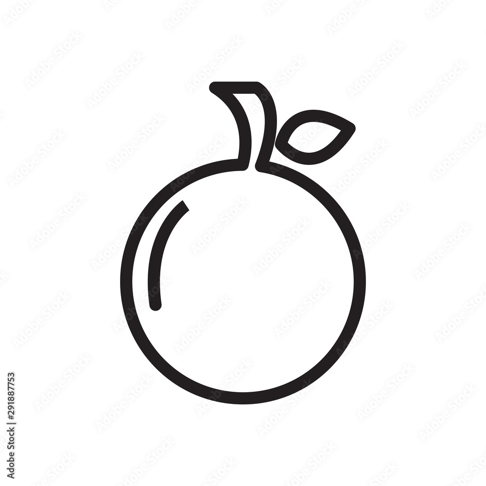 Fruit Icon Vector Design Template Fruit Icon Vector Design Template