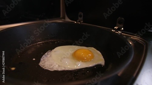 Footage from cooking breakfast in a mobile home photo