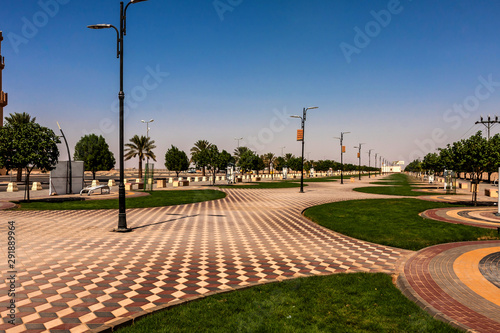 King Abdullah park in Al Quwaiiyah, Riyadh Province, Saudi Arabia