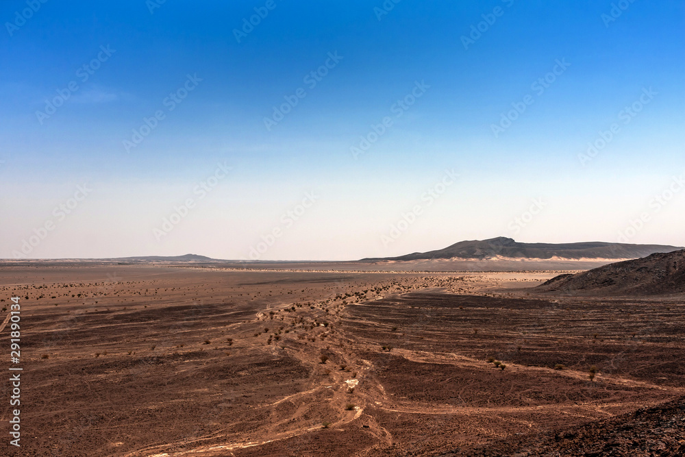 An aerial view of the Harrat Kishb volcanic field, Makkah Province, Saudi Arabia An aerial view of the Harrat Kishb volcanic field, Makkah Province, Saudi Arabia