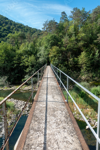 The ter route through the interior of Girona